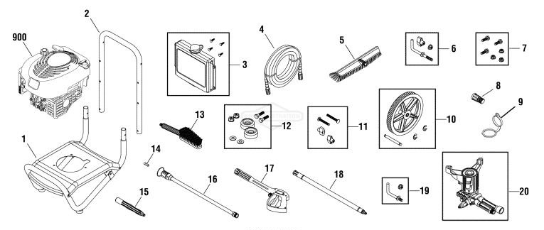 BRUTE 020338-0 parts